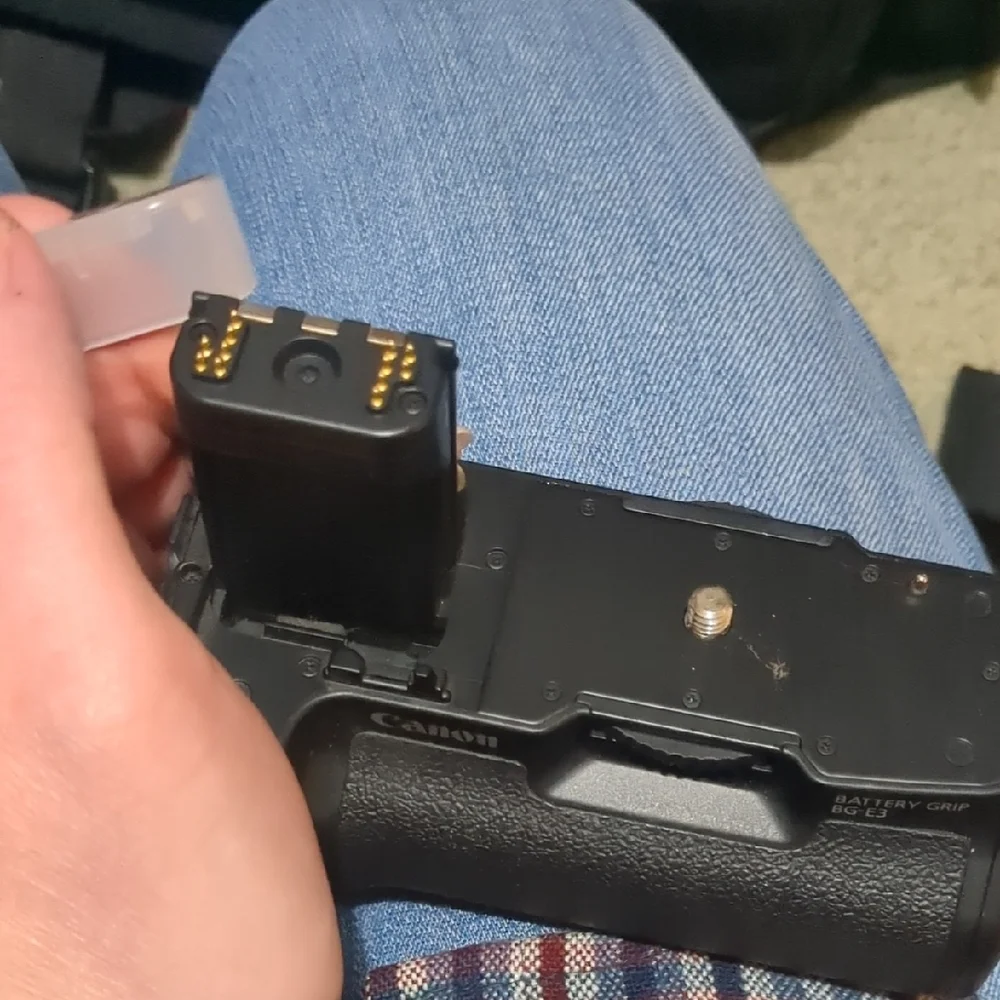 Canon Black Digital Camera Battery Grip